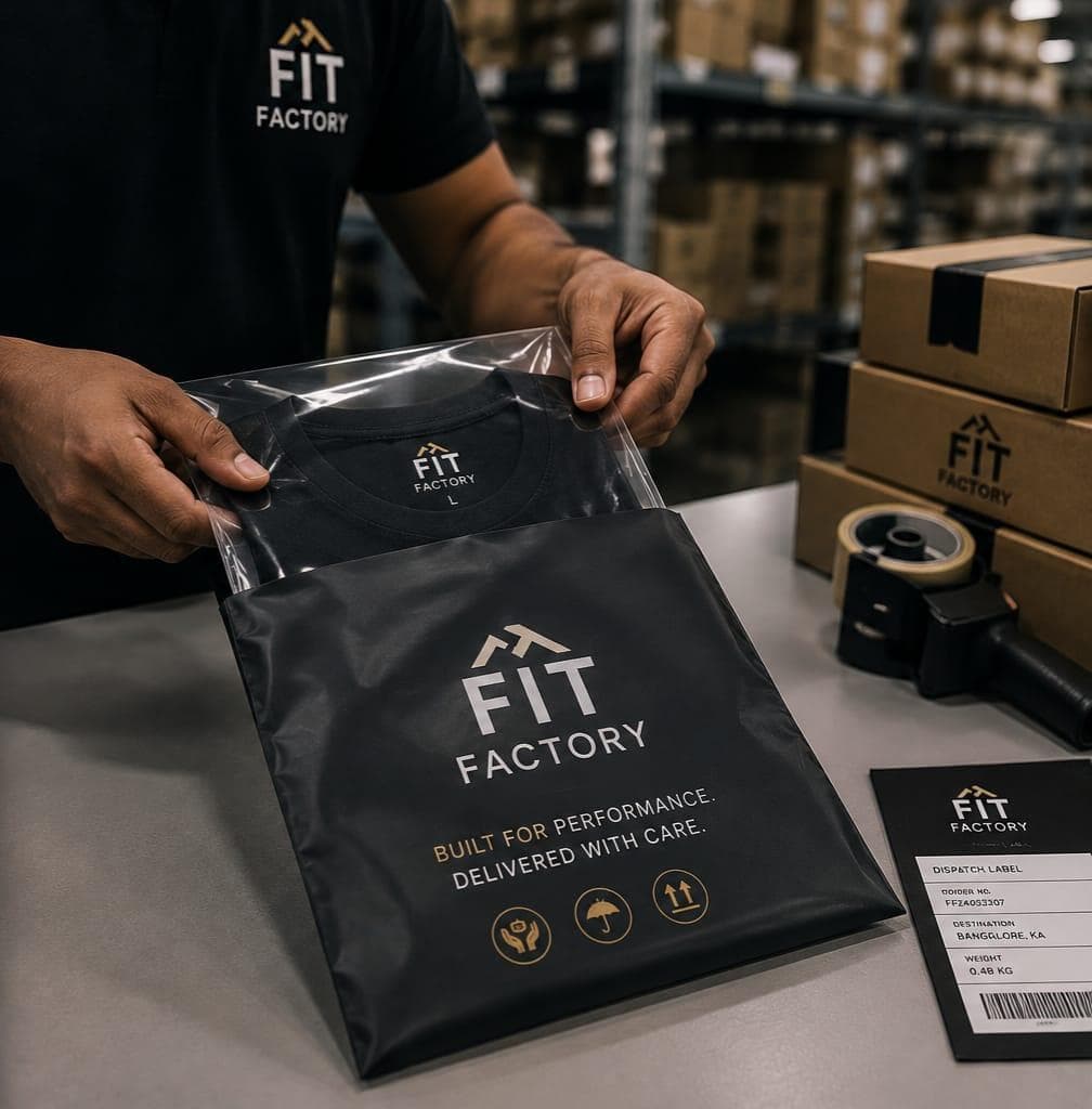 Organised Fit Factory apparel inventory