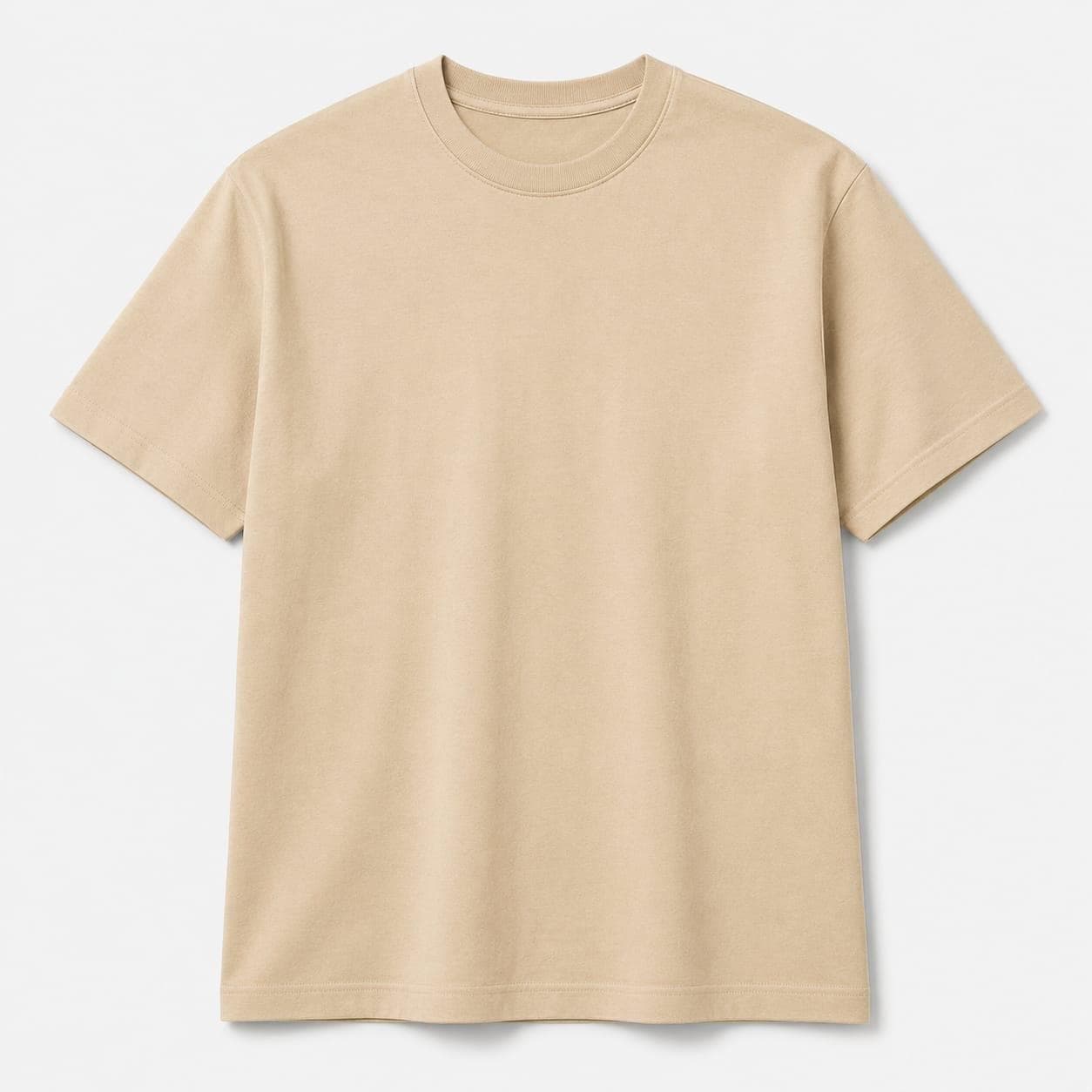 Cotton Round Neck T-Shirt — product