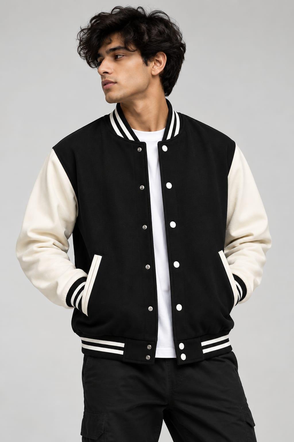 Cotton Varsity Jacket